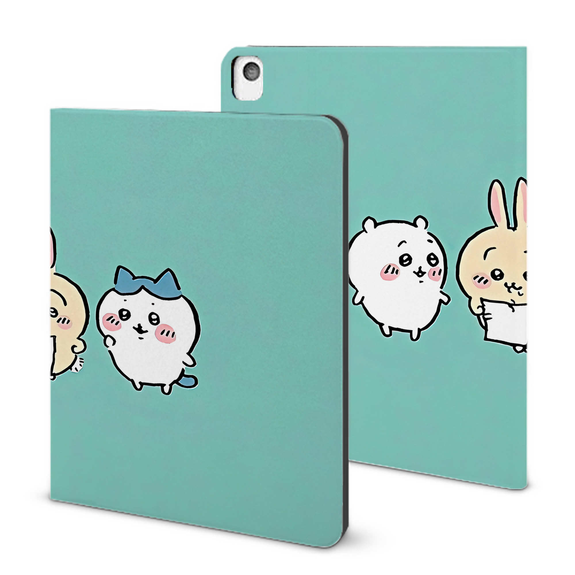 （画像用） ちいかわ Chii-kawa IPadケース ペンホルダー付き ブックスタイルデザイン
